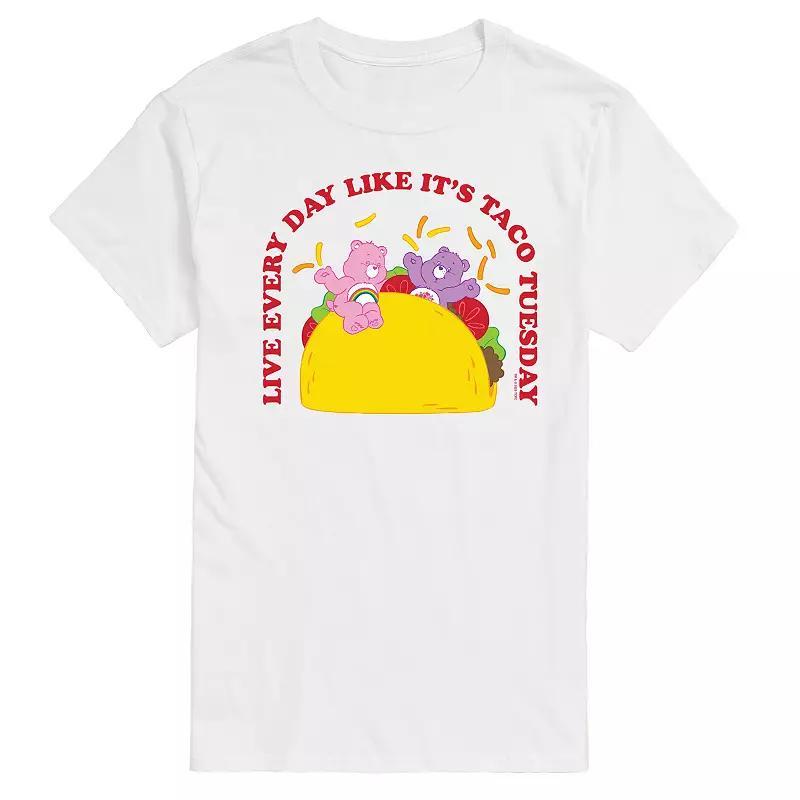 Mens Care Bears Taco Tuesday Graphic Tee Product Image