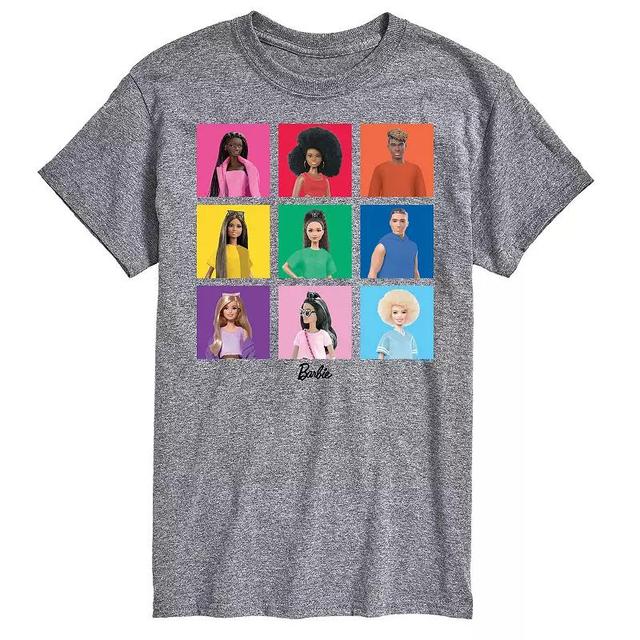 Mens Barbie Pride Squares Graphic Tee Product Image