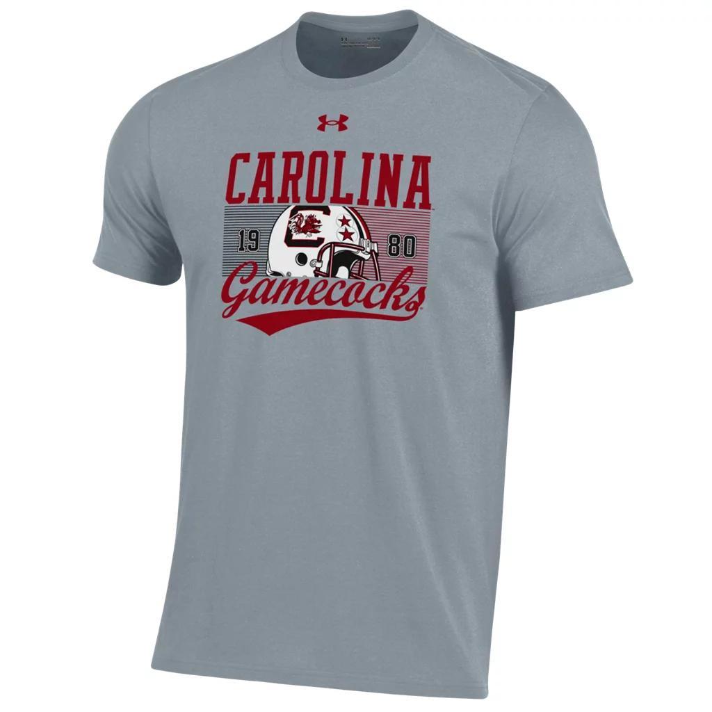 Men's UA Performance Cotton Collegiate T-Shirt Product Image