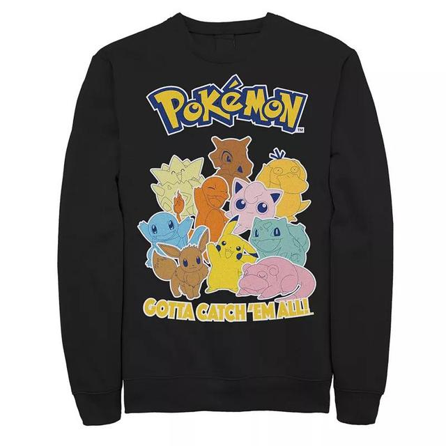 Big & Tall Pokmon Gotta Catch Em All Sweatshirt, Mens Product Image