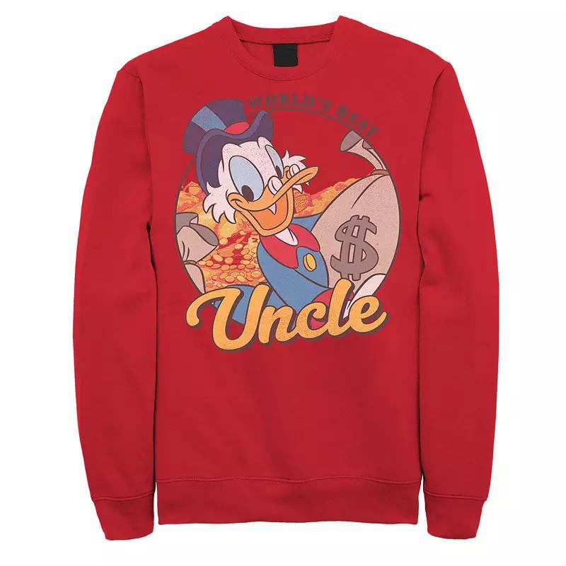 Mens DuckTales Scrooge McDuck Worlds Best Uncle Sweater Product Image