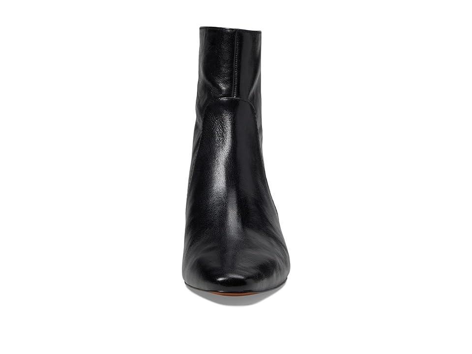 Madewell The Dimes Kitten-Heel Boot In Crinkle Leather (True ) Women's Boots Product Image