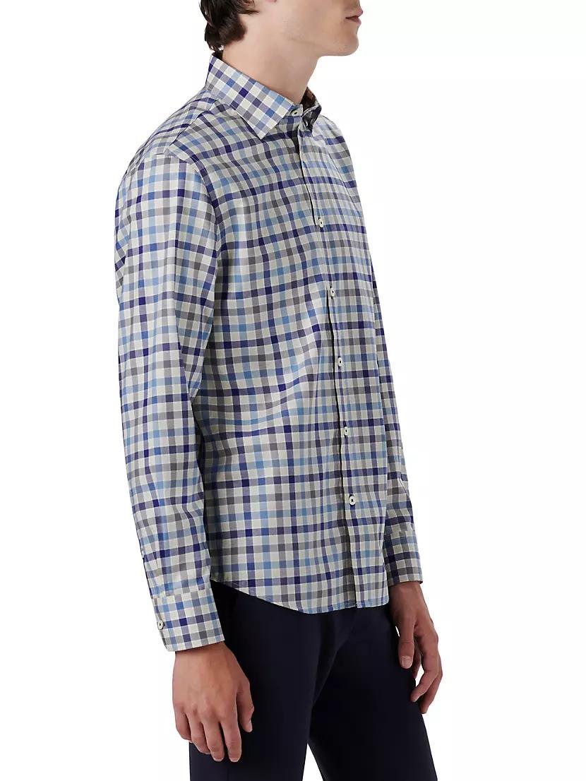 Julian Plaid Woven Shaped Shirt Product Image