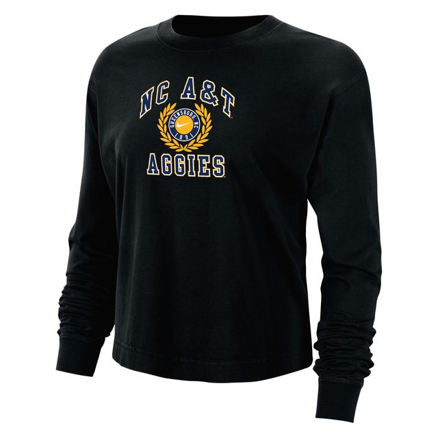 North Carolina A&T Nike Women's College Boxy Long-Sleeve T-Shirt Product Image