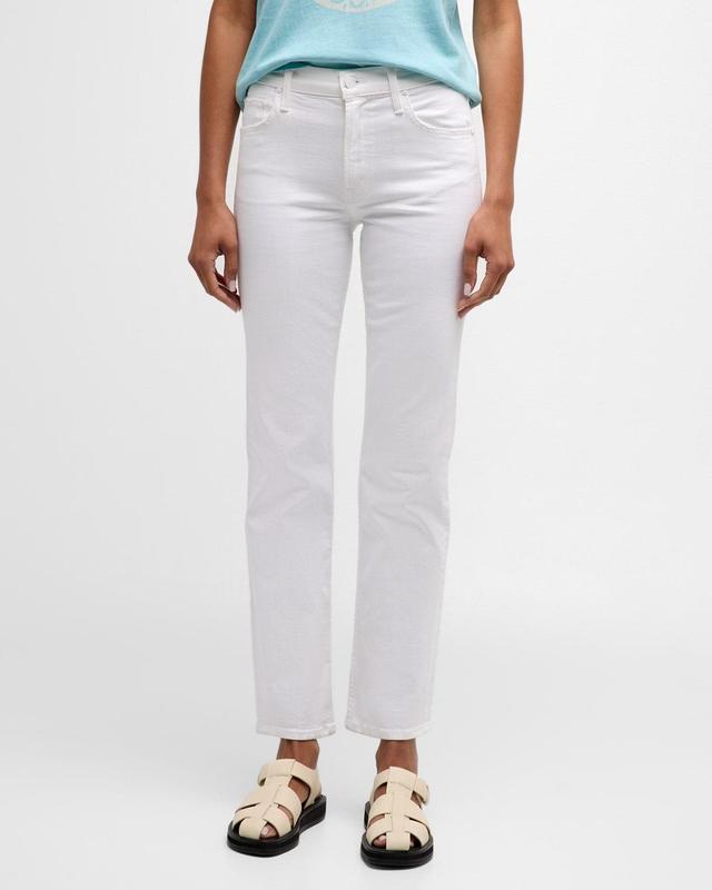 Mother The Smarty Pants Skimp High Rise Jeans in Totally Innocent Product Image