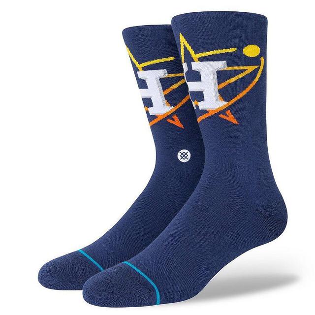 Stance Astros Connect Crew Cut Socks Shoes Product Image