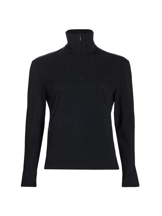 Womens Estreilla Quarter-Zip Athletic Blouse Product Image