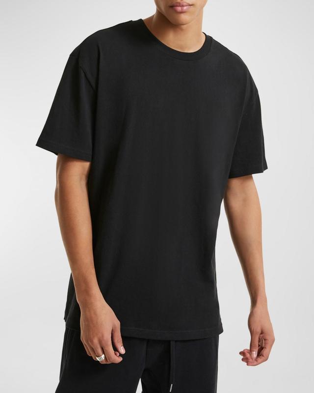 Ksubi 4 x 4 Biggie SS Tee Grey. (also in L, M, XL/1X). Product Image