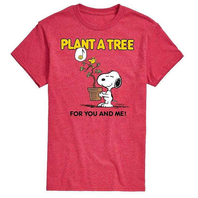 Mens Peanuts Plant A Tree Tee Product Image