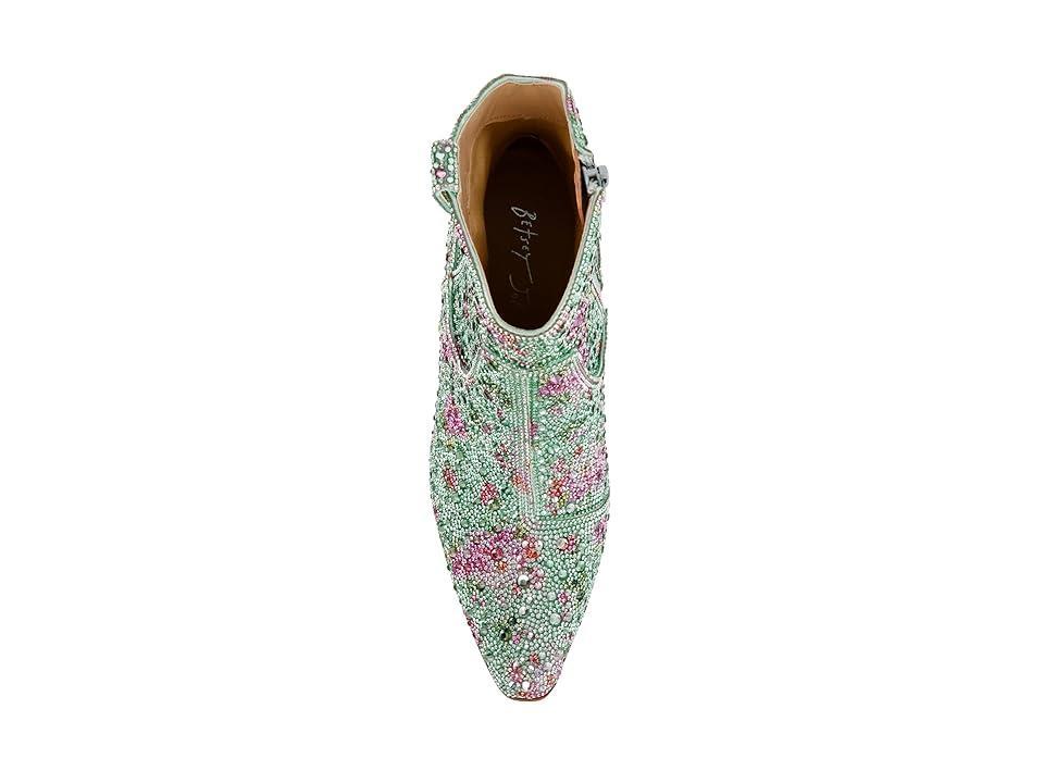 Blue by Betsey Johnson Diva (Mint Floral) Women's Shoes Product Image