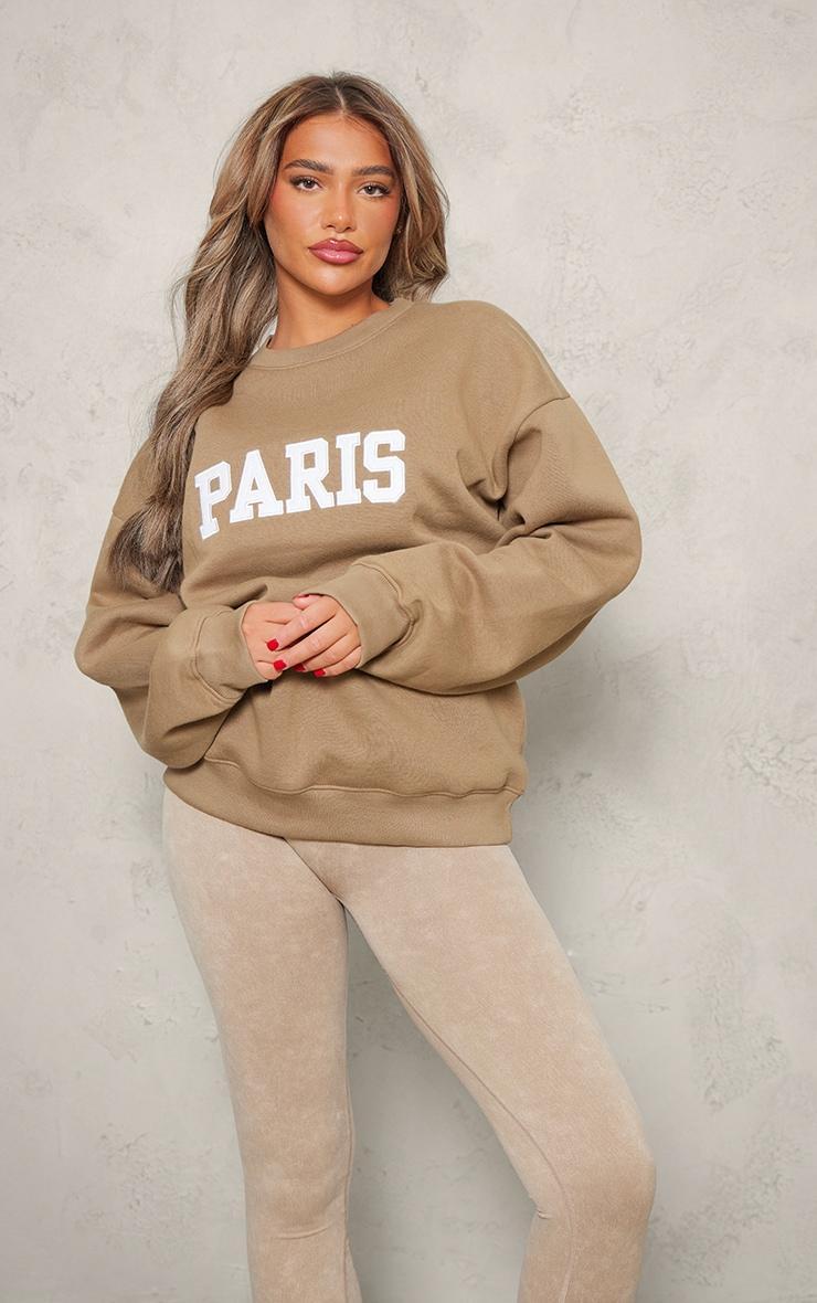 Sage Paris Embroidered Sweatshirt Product Image