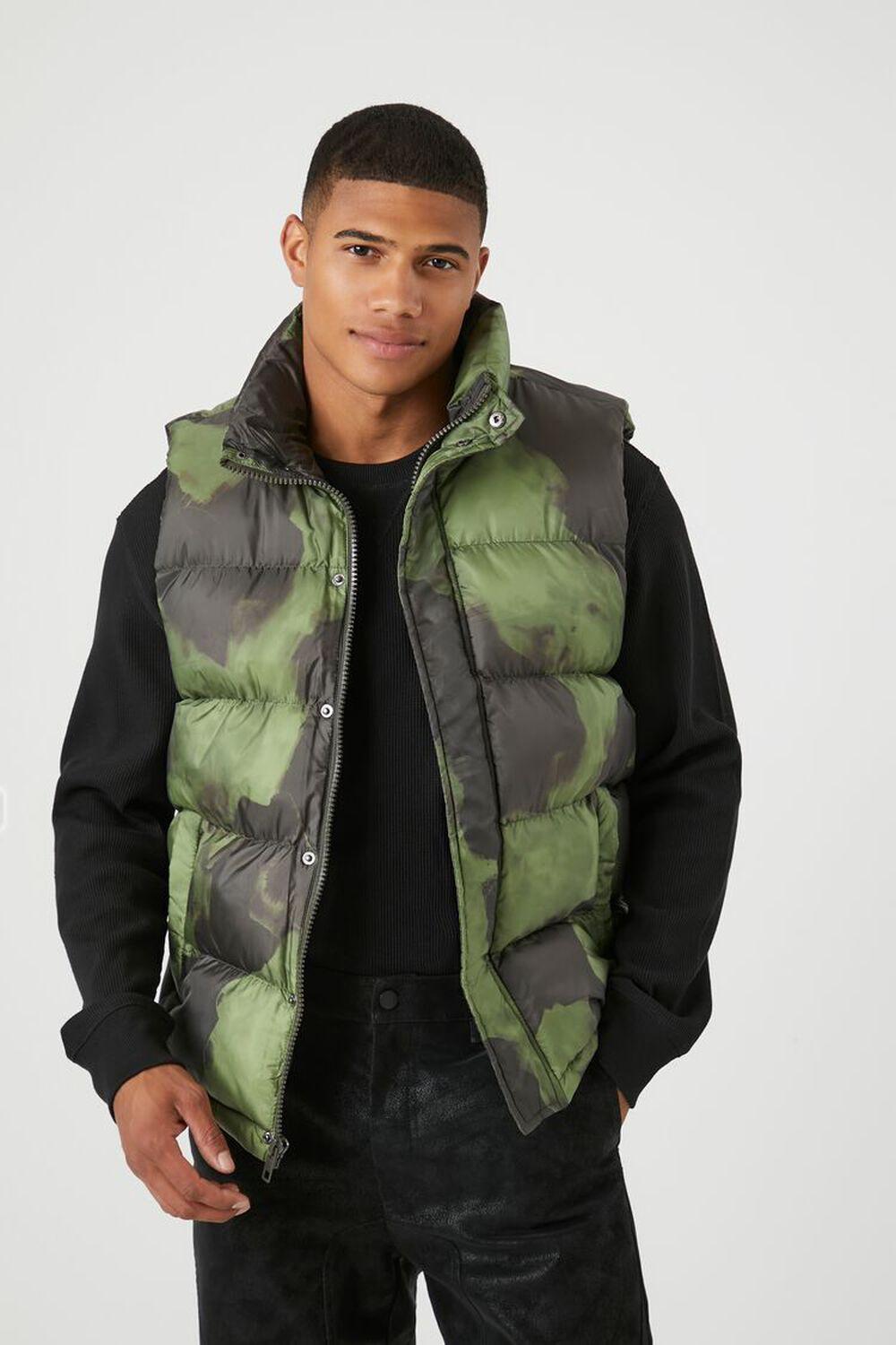 Cloud Wash Puffer Vest | Forever 21 Product Image