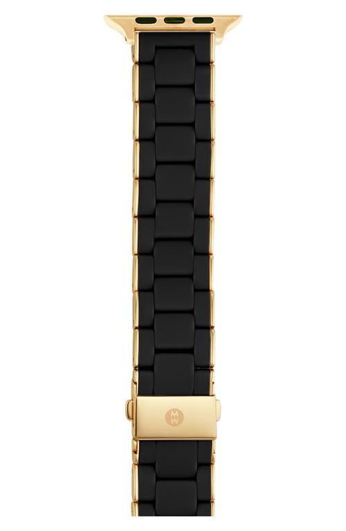 MICHELE Silicone 20mm Apple Watch Watchband Product Image