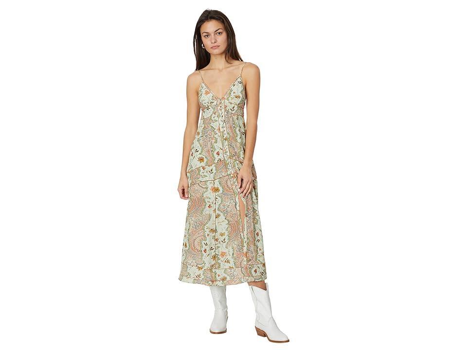 AllSaints Dahlia Cascade Dress (Spring ) Women's Dress Product Image