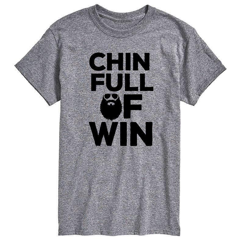 Big & Tall Chin Full of Win Graphic Tee, Mens Product Image