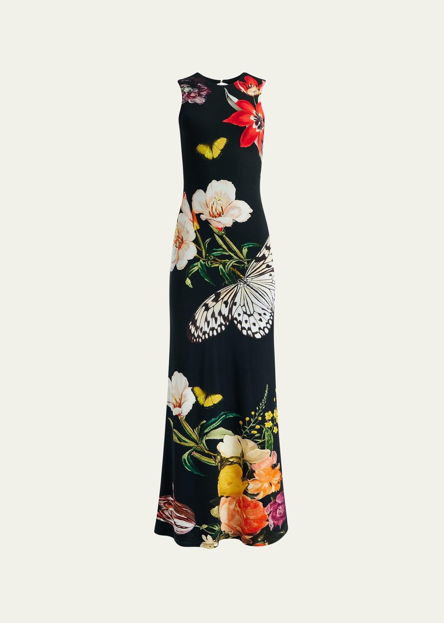 Womens Delora Floral Maxi Dress Product Image