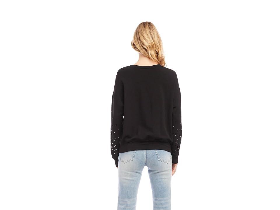 Karen Kane Embellished Sweatshirt Women's Sweater Product Image