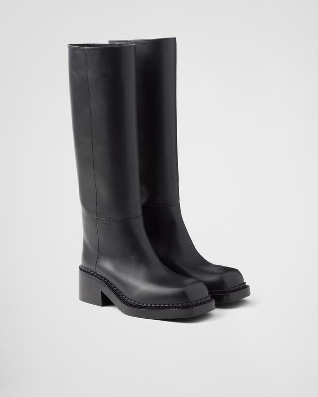 Leather boots Product Image