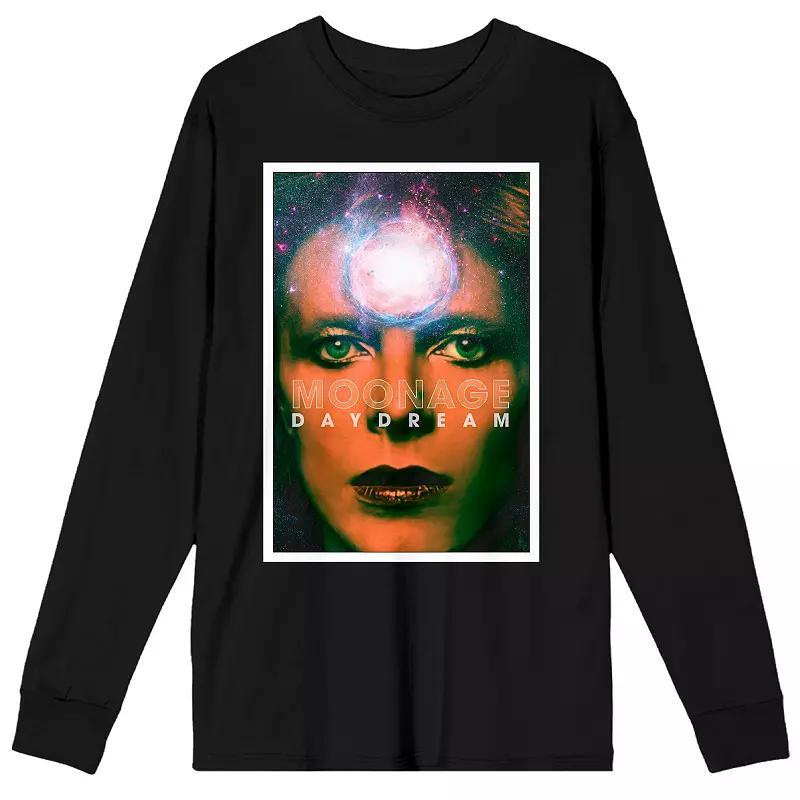 Mens David Bowie Moonage Daydream Close-Up Graphic Tee Product Image