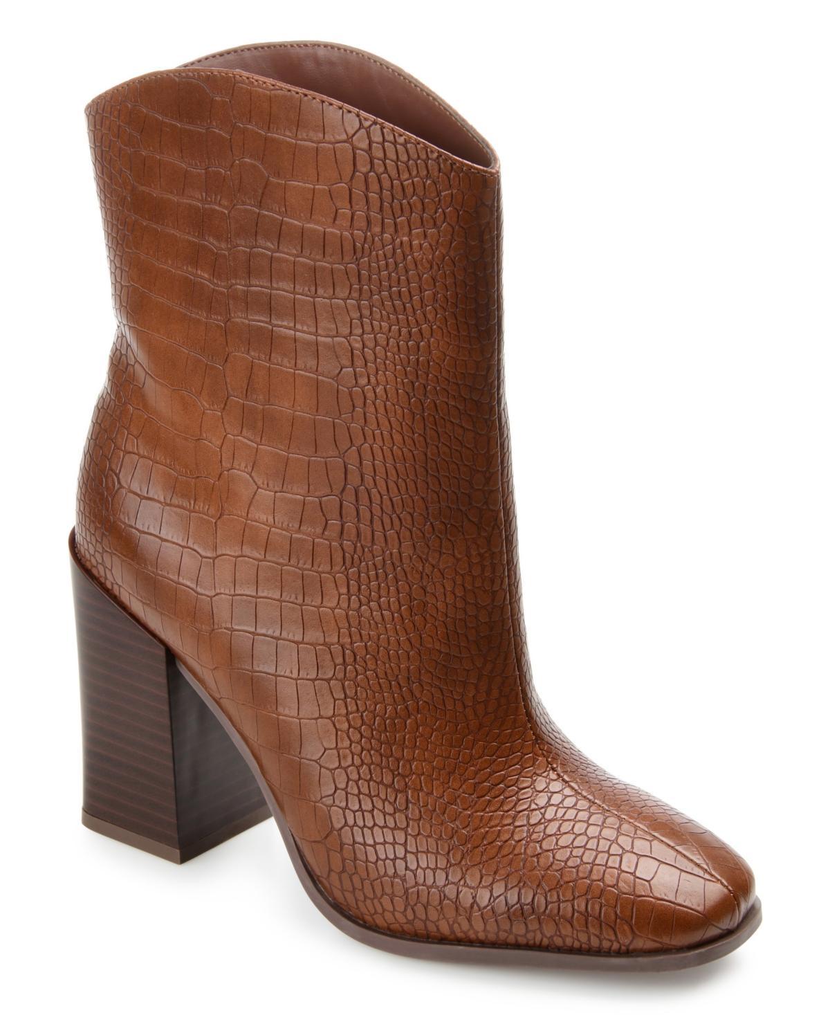 Journee Collection Womens Brekinn Western Booties Product Image