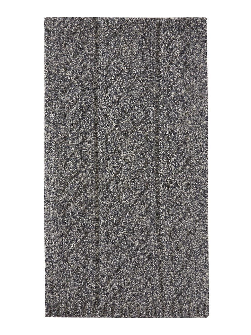 Mens Cashmere Knit Scarf Product Image