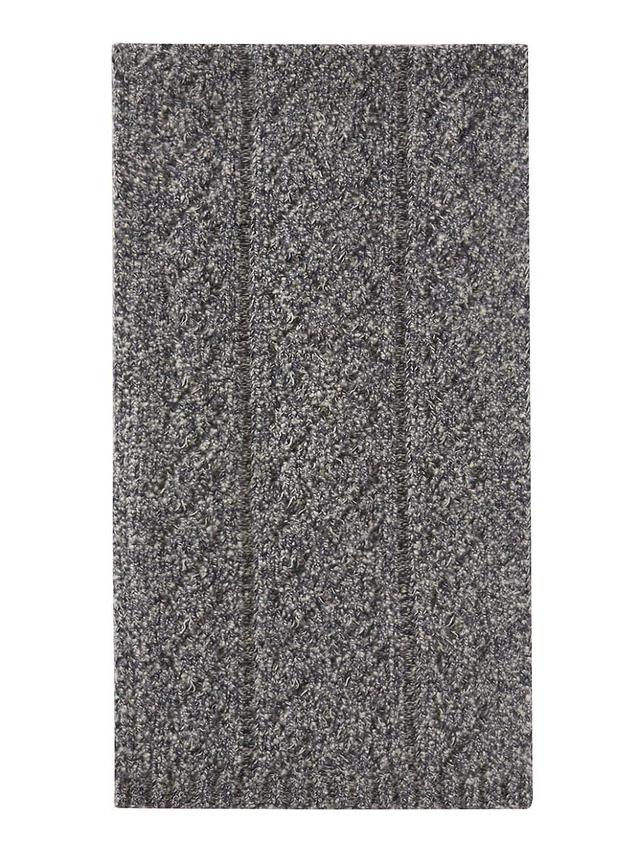 Mens Cashmere Knit Scarf Product Image