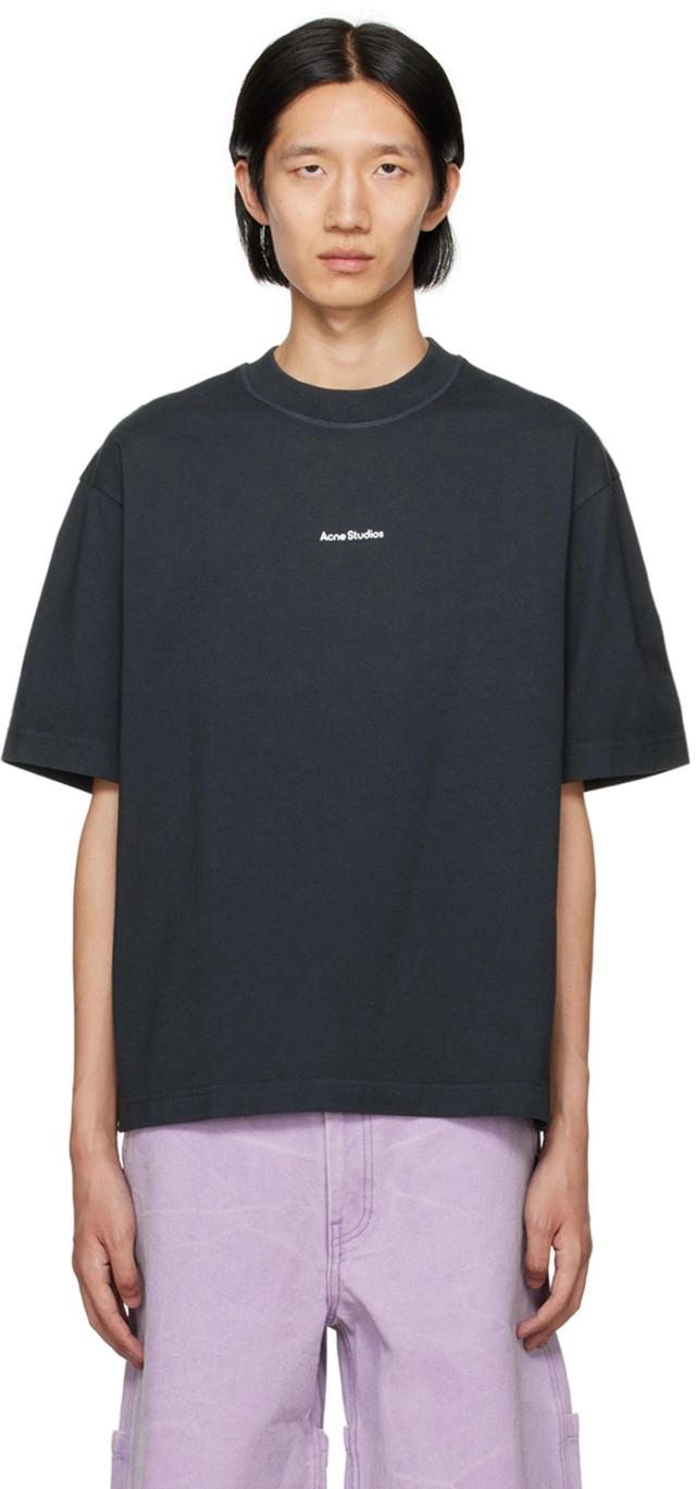 Black Printed T-shirt In 900 Black Product Image