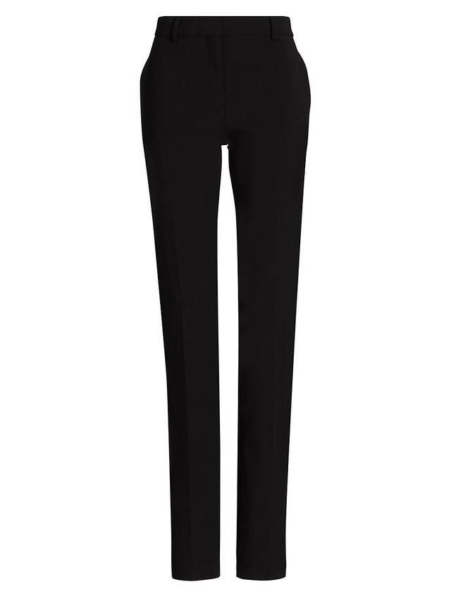 Womens Low-Rise Slim Trousers Product Image