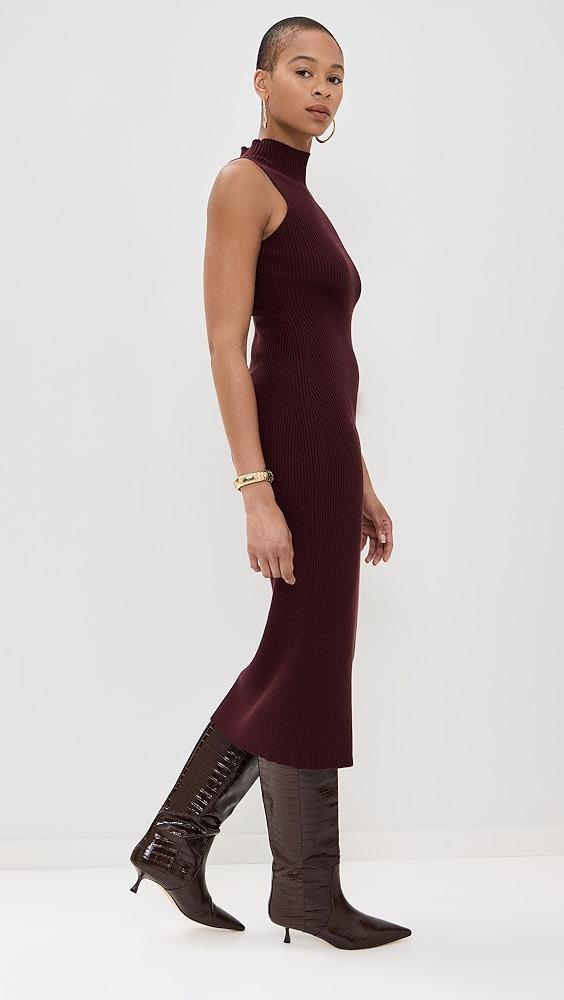 Sablyn Mock Neck Fitted Dress | Shopbop Product Image