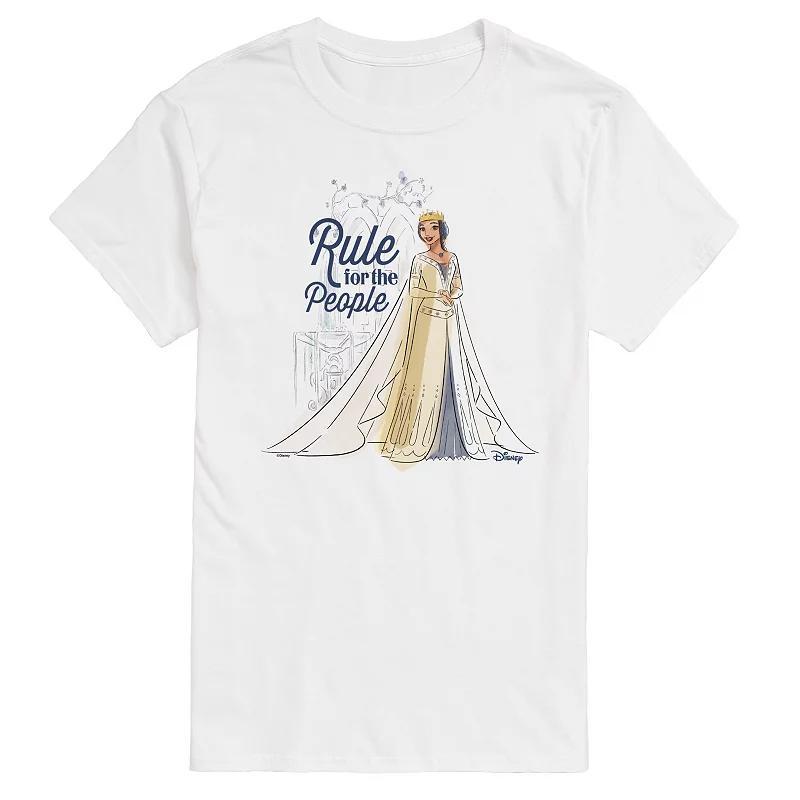 Disneys Wish Big & Tall Rule For The People Graphic Tee, Mens Product Image