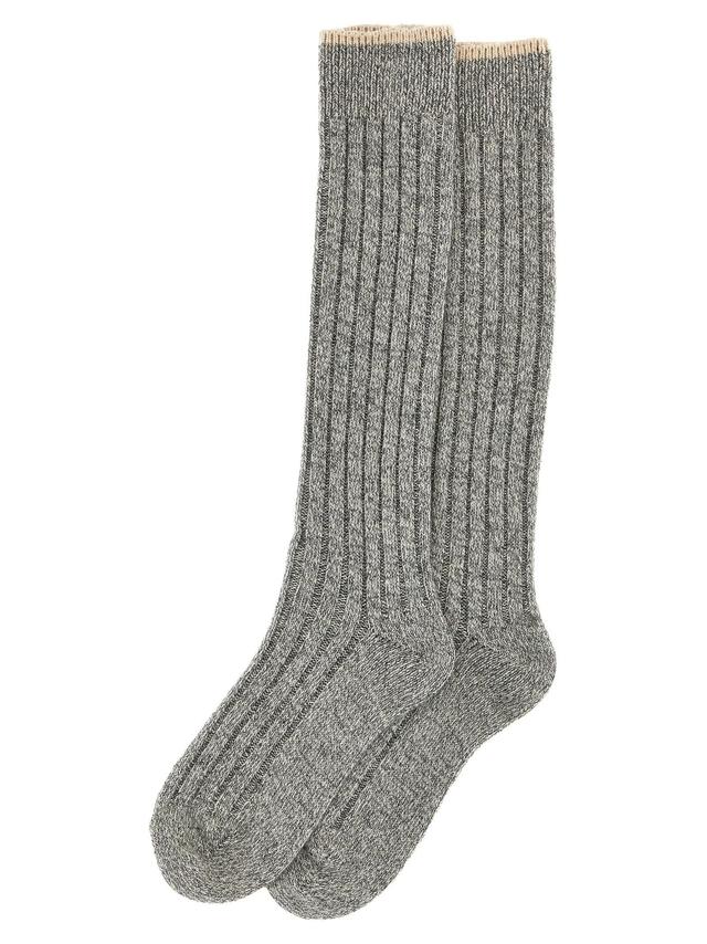 BRUNELLO CUCINELLI Short Socks In Gray Product Image