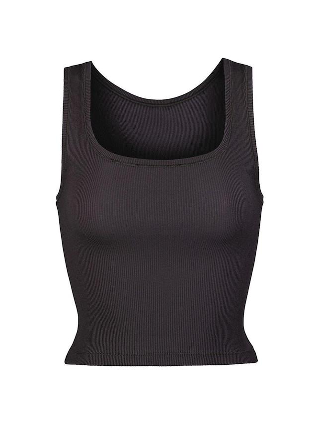 Womens Cotton Rib Tank Product Image