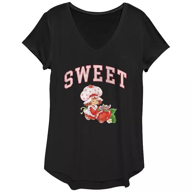 Womens Strawberry Shortcake Sweet Graphic Tee, Girls Product Image