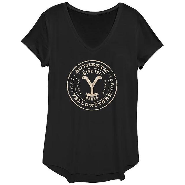 Womens Yellowstone Authentic Wear The Brand Est. 1886 Graphic Tee Product Image