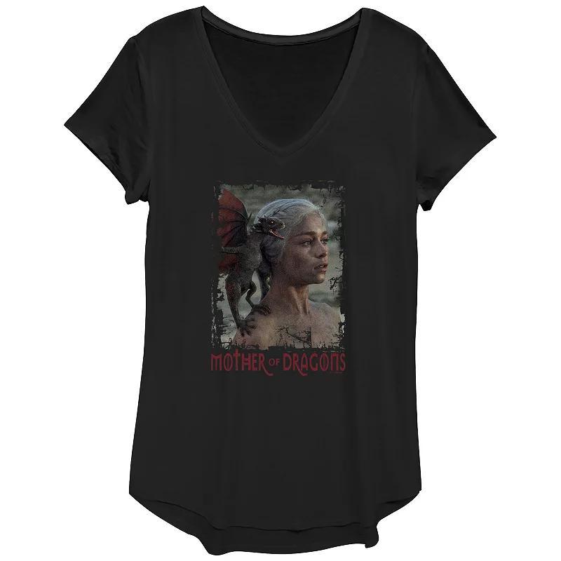 Womens Game Of Thrones Mother Of Dragons Graphic Tee Product Image