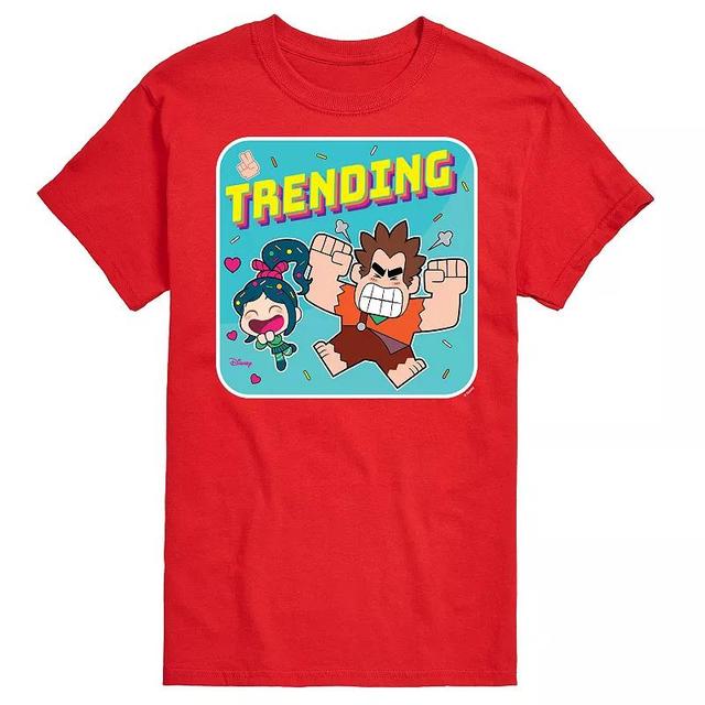 Disneys Wreck It Ralph Mens Trending Graphic Tee Product Image