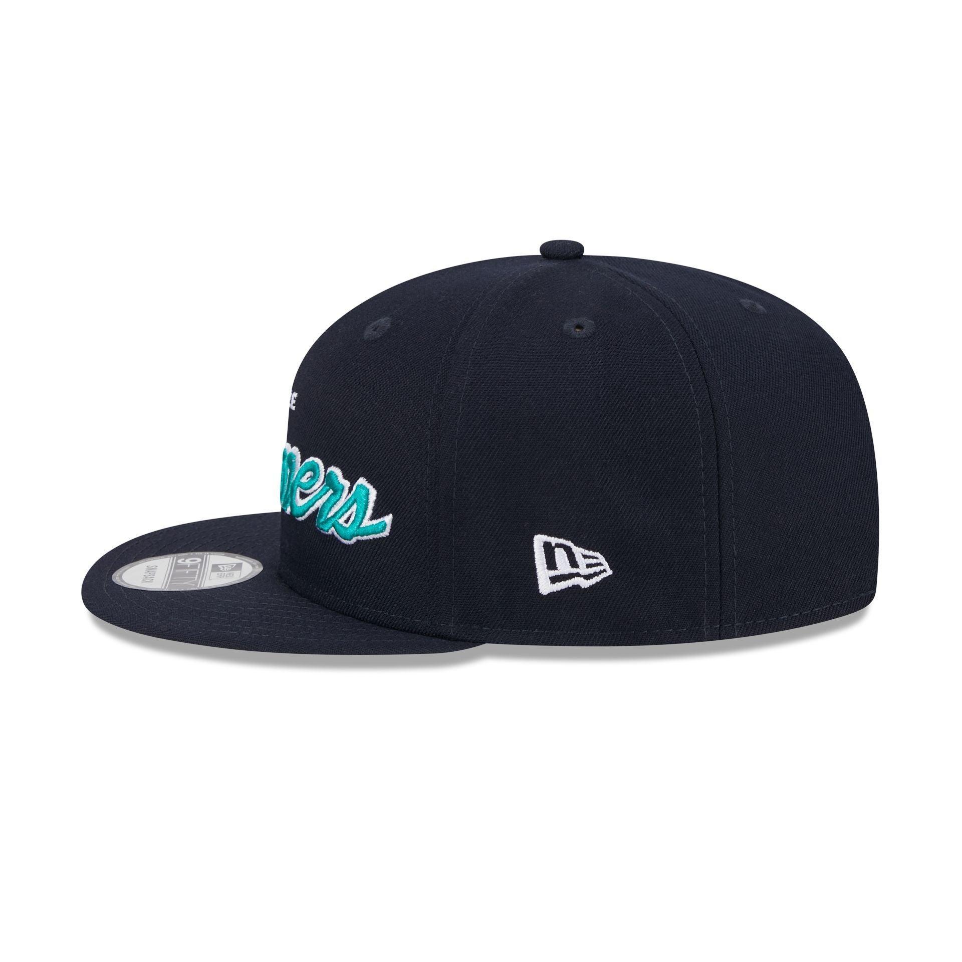 Seattle Mariners Wordmark 9FIFTY Snapback Hat Male Product Image