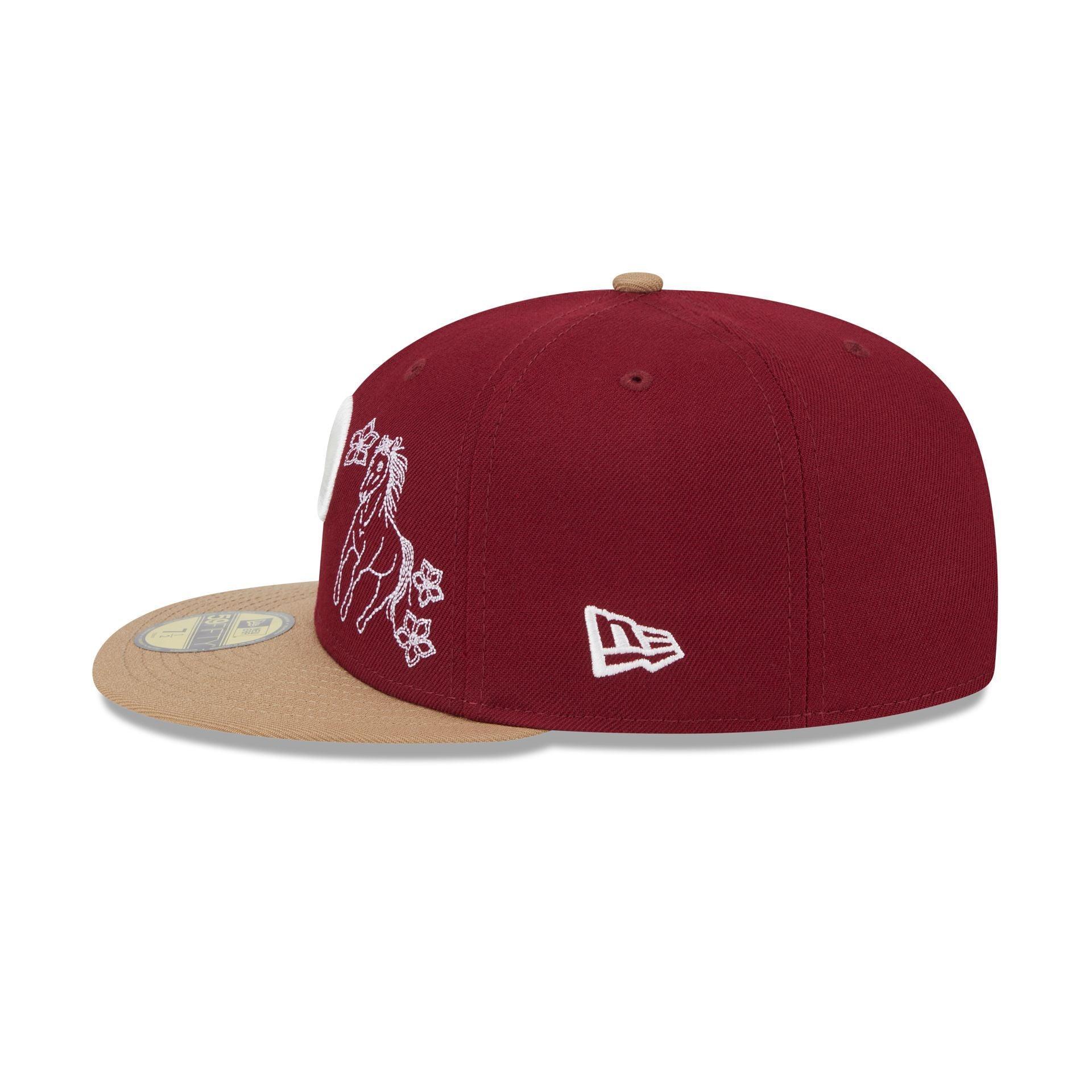 Philadelphia Phillies Western Khaki 59FIFTY Fitted Hat Male Product Image