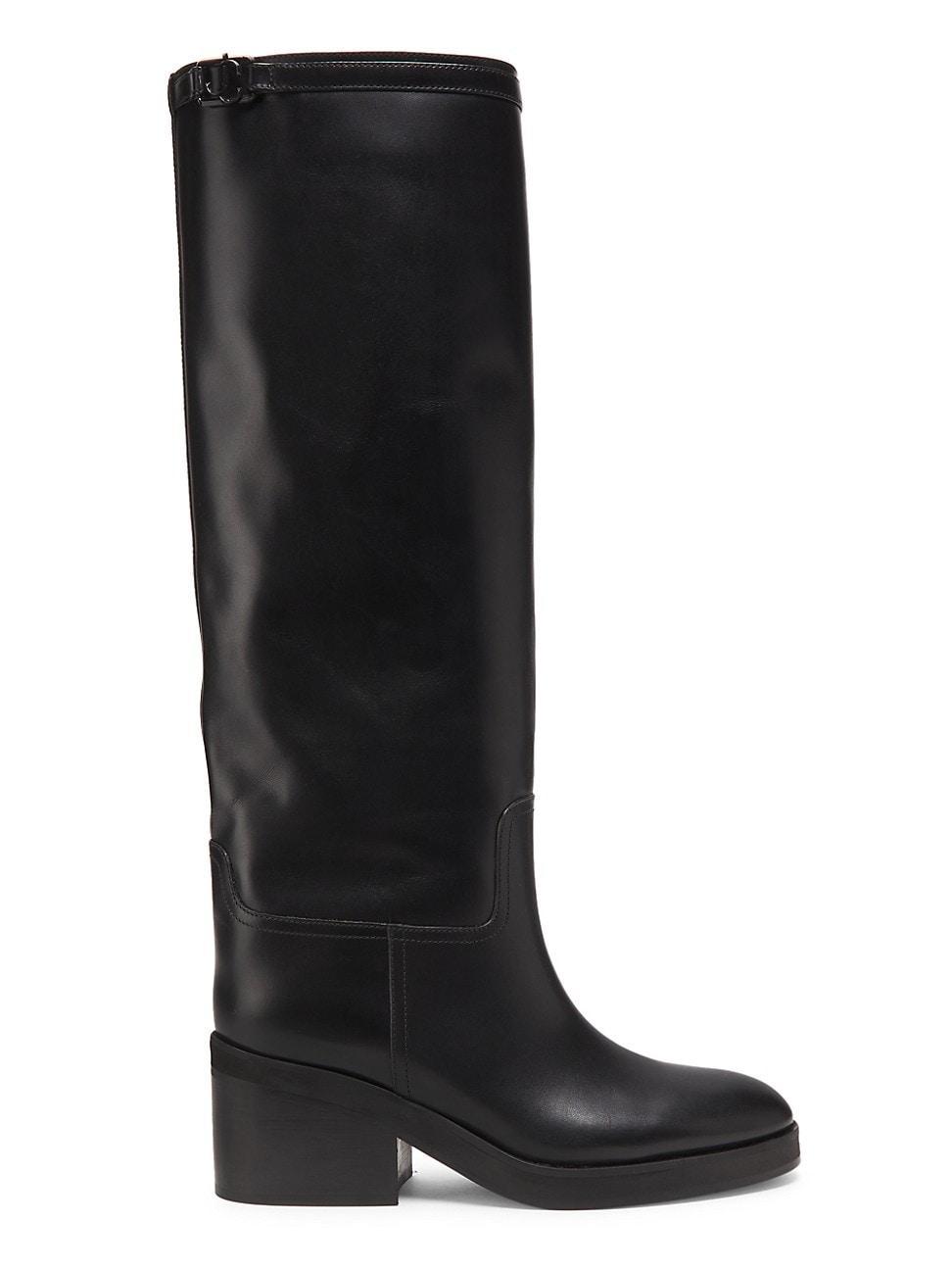 Womens Yasmin 70MM Leather Boots Product Image