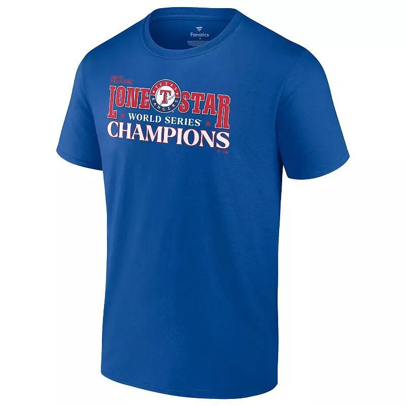 Mens Texas Rangers World Series Champions Hitting Streak Graphic Tee Product Image