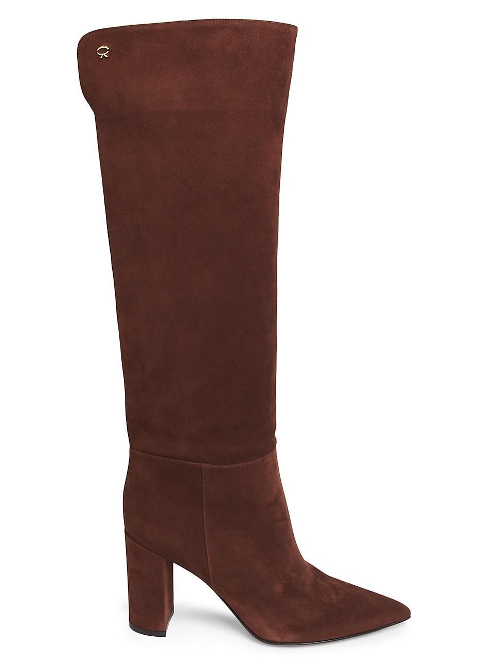 Womens Piper 85MM Suede Boots Product Image