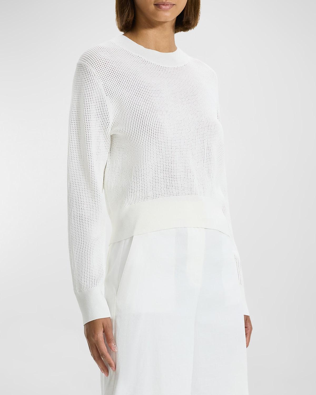 Womens Mercerized Wool-Yak Blend Sweater Product Image