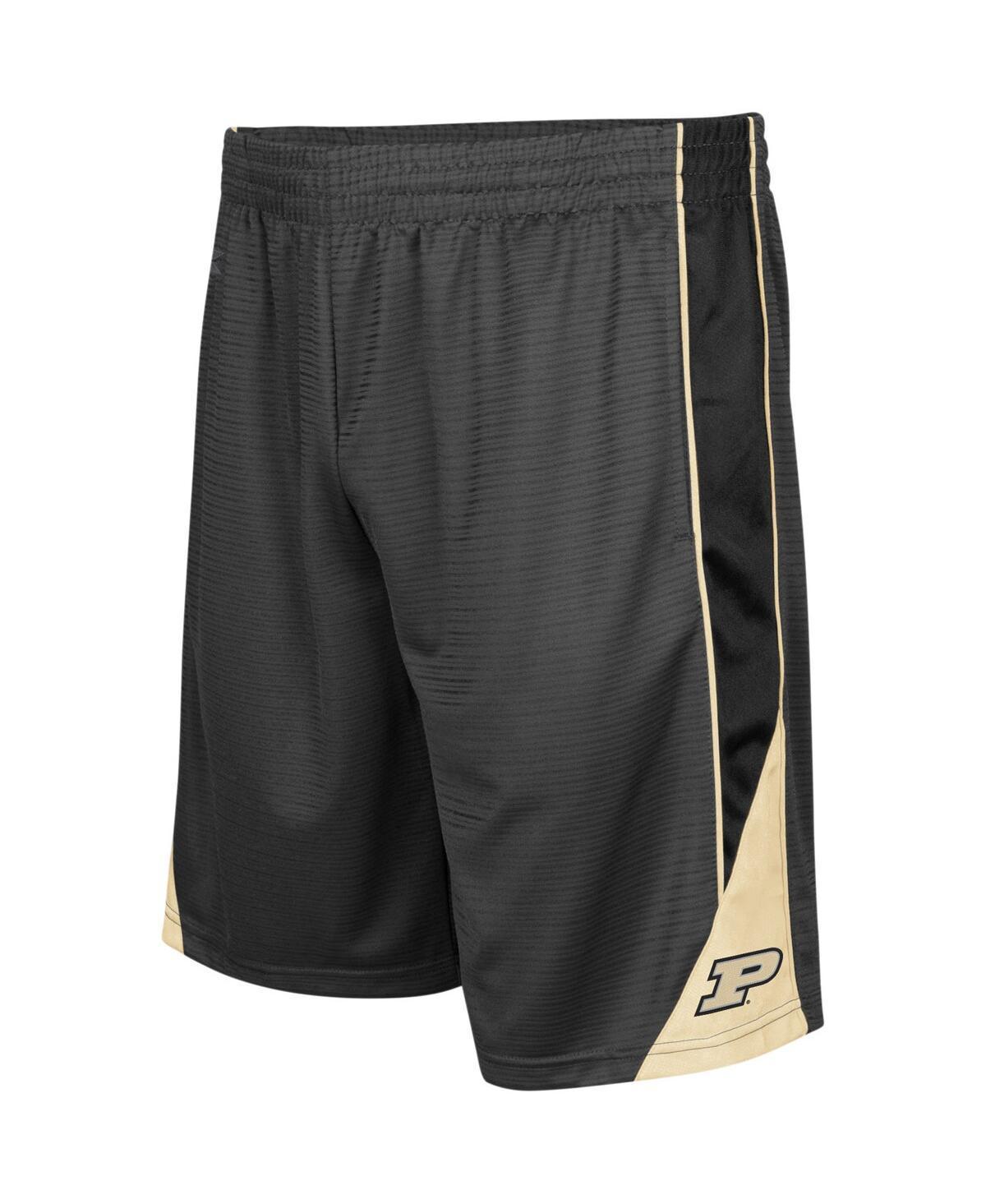 Mens Colosseum Charcoal Purdue Boilermakers Turnover Shorts Product Image