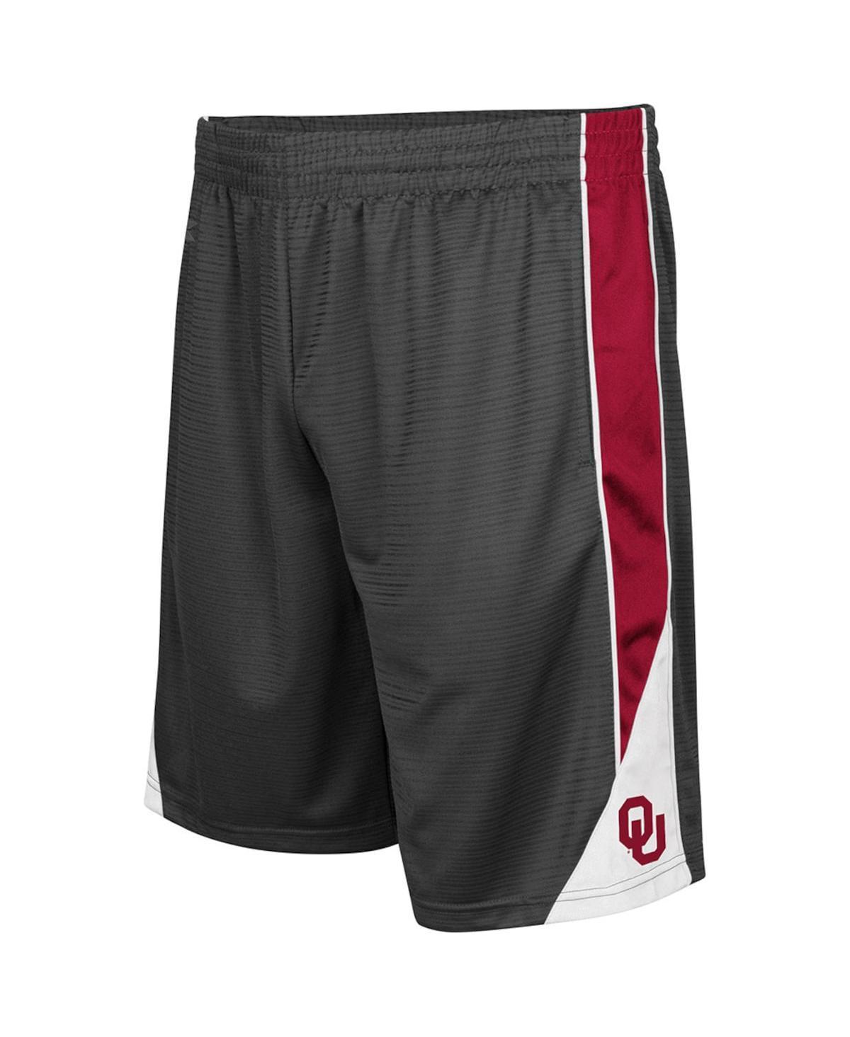 Mens Colosseum Charcoal Oklahoma Sooners Turnover Shorts Product Image