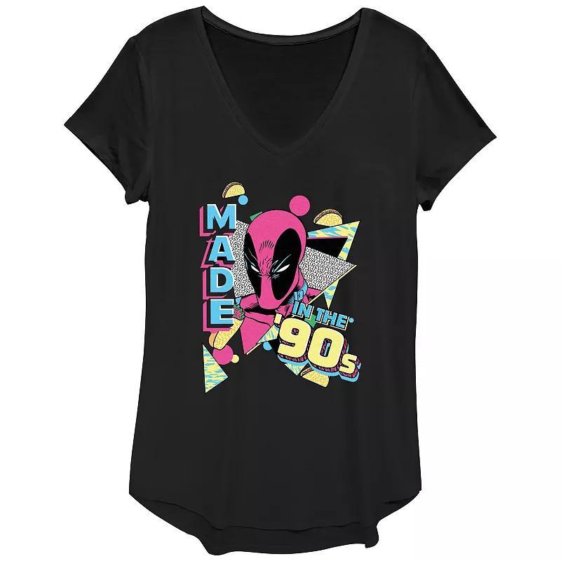 Womens Marvel Deadpool Made In The 90s Graphic Tee Product Image