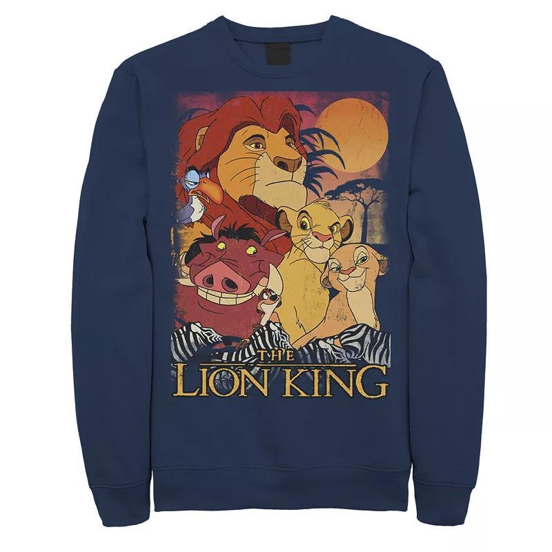 Disneys The Lion King Mens Happy Group Sweatshirt Product Image