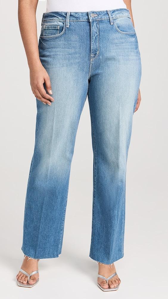 L'AGENCE Tiana Wide Leg Jeans | Shopbop Product Image