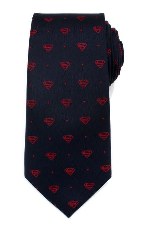 Dc Comics Superman Shield Dot Mens Tie Product Image