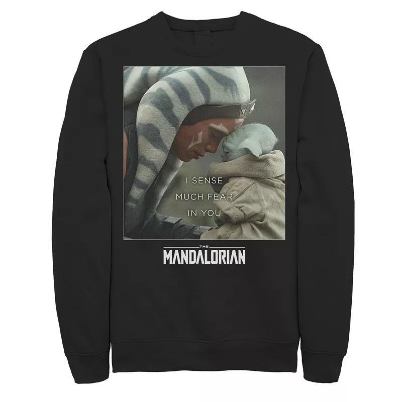 Mens Star Wars The Mandalorian Ahsoka Tano And The Child Poster Sweatshirt Product Image