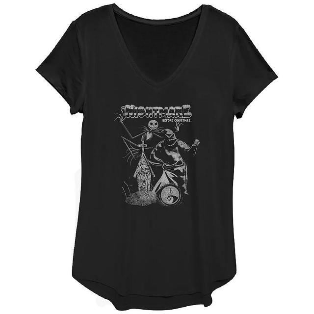 Womens Disney The Nightmare Before Christmas Graphic Tee, Girls Product Image